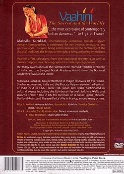 Vaahini - the sacred and the worldly - Malavika Sarukkai�μ̿�2