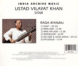 Ustad Vilayat Khan - Raga Khamaj - Alap��Jod��Jhala�μ̿�2