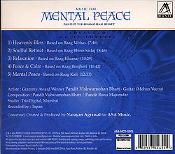 Pandit Vishwamohan Bhat - Mental Peace�μ̿�2