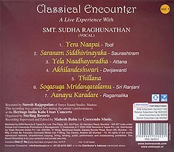 Sudha Ragunathan - Classical Encounters Vol 1�μ̿�2