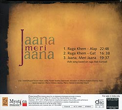 Shujaat Husain Khan-Jaana Meri Jaana[CD]�μ̿�2