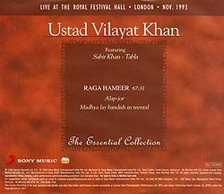 Ustad Vilayat Khan - The Essencial Collection�μ̿�2