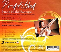 Pratibha - Pandit Nikhil Banerjee - Raga Yaman Kalyan�μ̿�2