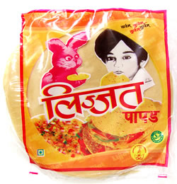 �ѥѥɡ��ץ졼�󡡡���18����ˡ�Urad Plain Papad (lijjat)�μ̿�1