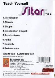 Teach Your Self - Sitar Vol. 2