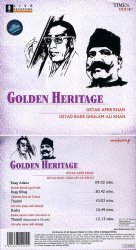 Golden Helitage - Ustad Amir Khan,Ustad Bede Ghulam Ali Khan