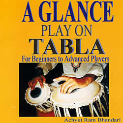 A GLANCE PLAY ON TABLA [CD]