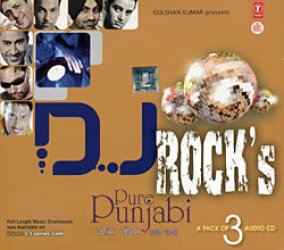 DJ Rock��s Pure Punjabi [3CDs]