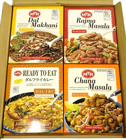 インドカレーギフトセット(レトルトカレー4種)【豆セット】の写真2