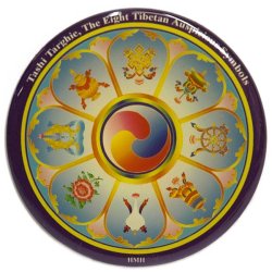 ���ͥޥ��ͥå� - Tashi Targhie,The Eight Tibetan Auspicious Symbols