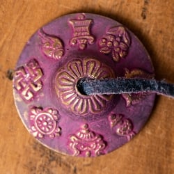 カラーディンシャ〔約5.8cm〕 - 紫の個別写真