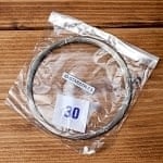 1弦用シタール弦（スチール,30番）