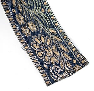 花とつる草のチロリアンテープ-約16mロール売り【中幅 約4cm】の個別写真
