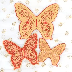 インドのギフトタグ - BUTTERFLYの個別写真