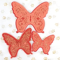インドのギフトタグ - BUTTERFLYの個別写真