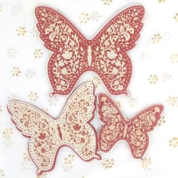 インドのギフトタグ - BUTTERFLYの個別写真