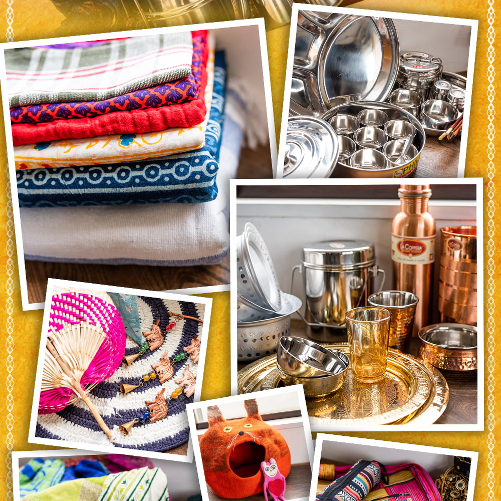 【日頃の感謝を込めて】豪華なマハラジャ福袋 - 雑貨・エスニックファッションなどがたっぷり！【発送予約】19枚目の説明写真です