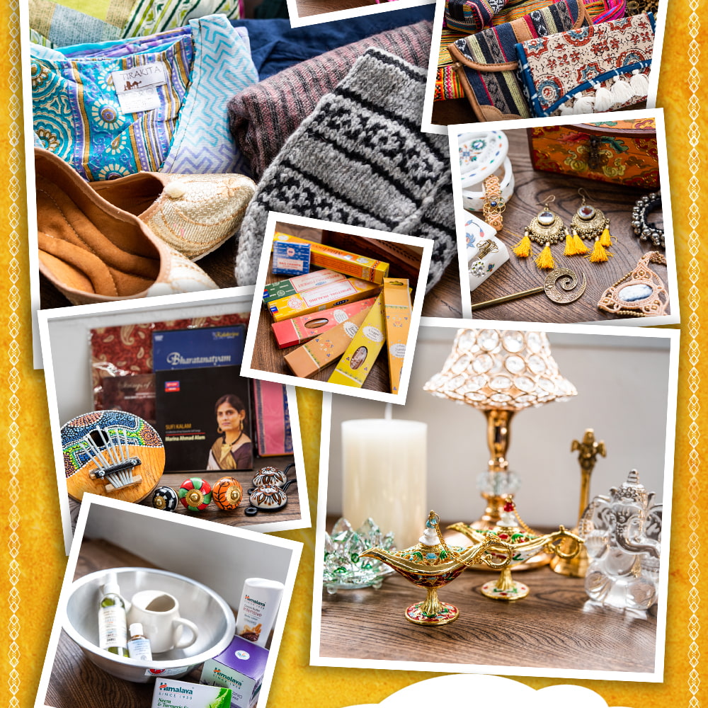 【日頃の感謝を込めて】豪華なマハラジャ福袋 - 雑貨・エスニックファッションなどがたっぷり！【発送予約】20枚目の説明写真です
