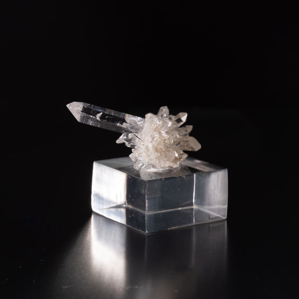 【一点物】 ヒマラヤ水晶原石 【17g】クラスター・透明2枚目の説明写真です