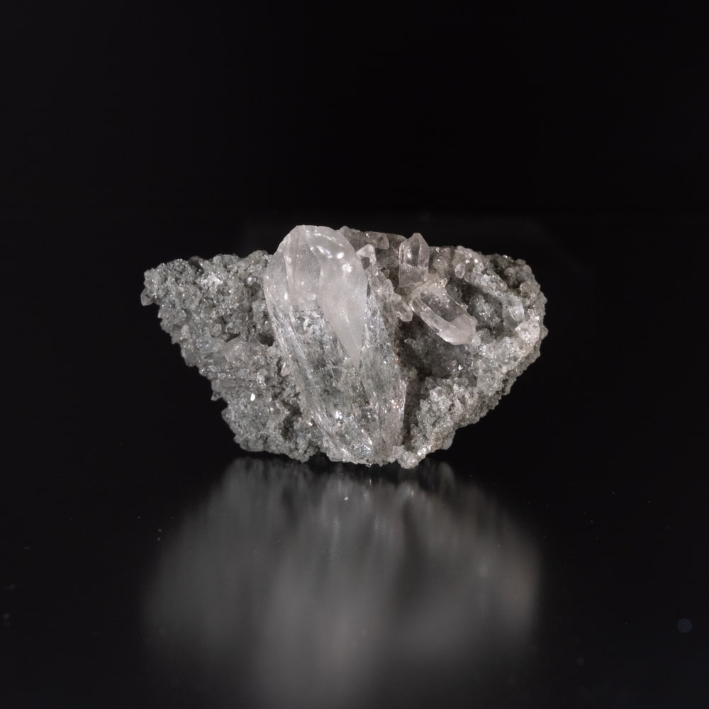 【一点物】 ヒマラヤ水晶原石 【37.5g】クラスター・貫入・レインボー2枚目の説明写真です