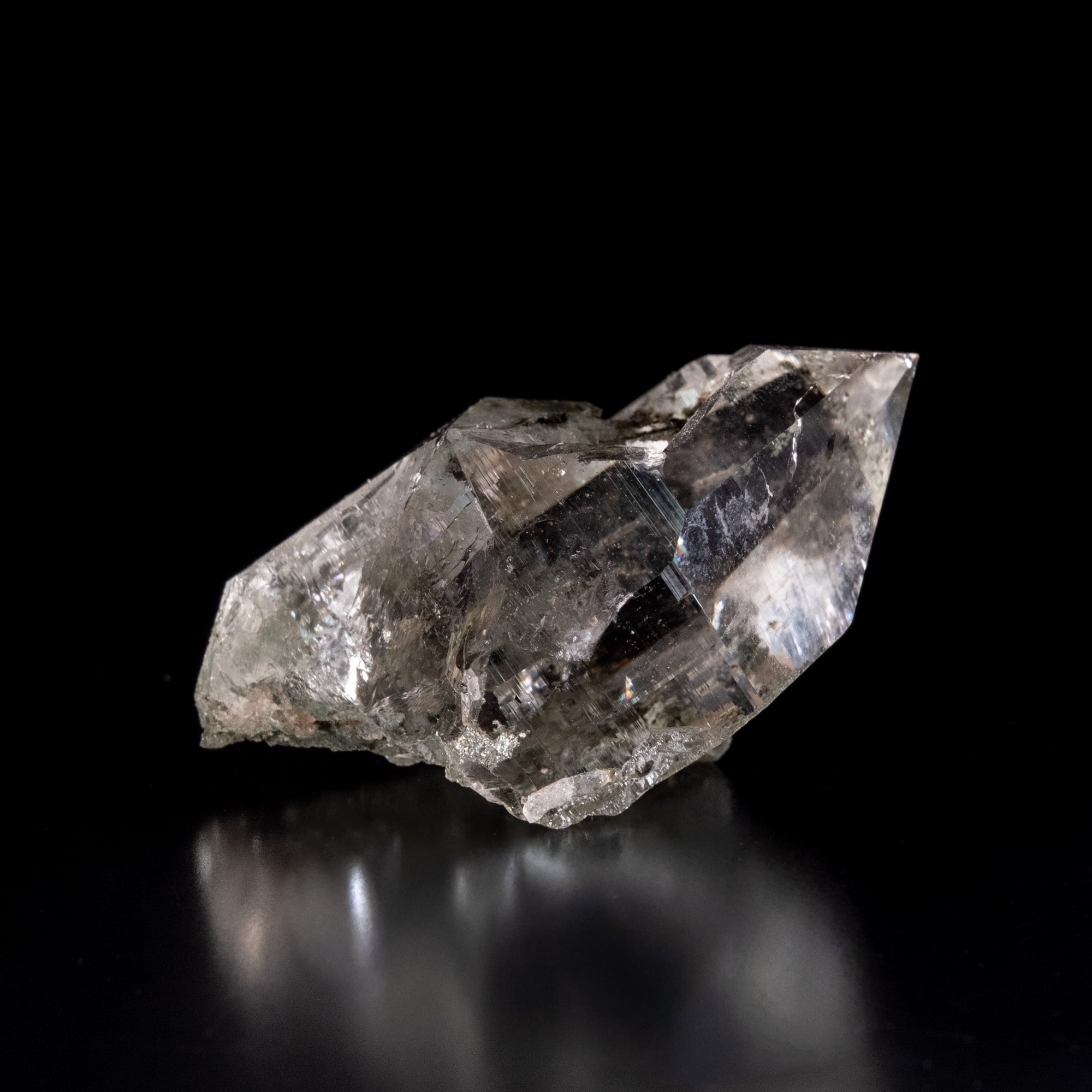 【一点物】 ヒマラヤ水晶原石 【 54g】透明度・ガーデン・ゲートウェイ・バーコード2枚目の説明写真です