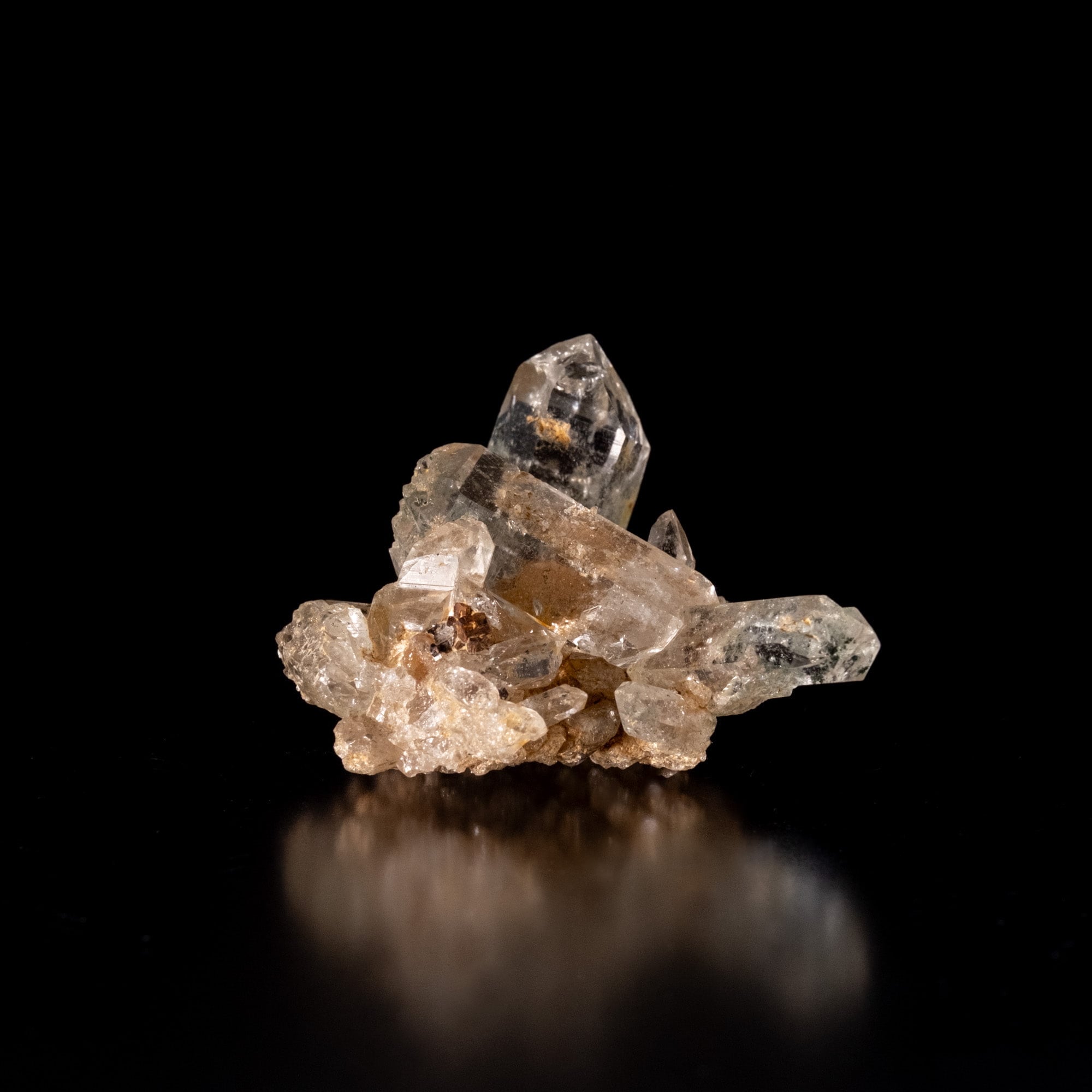 【一点物】 ヒマラヤ水晶原石 【 33g】透明度・クラスター・ガーデン・セルフヒールド・バーコード2枚目の説明写真です