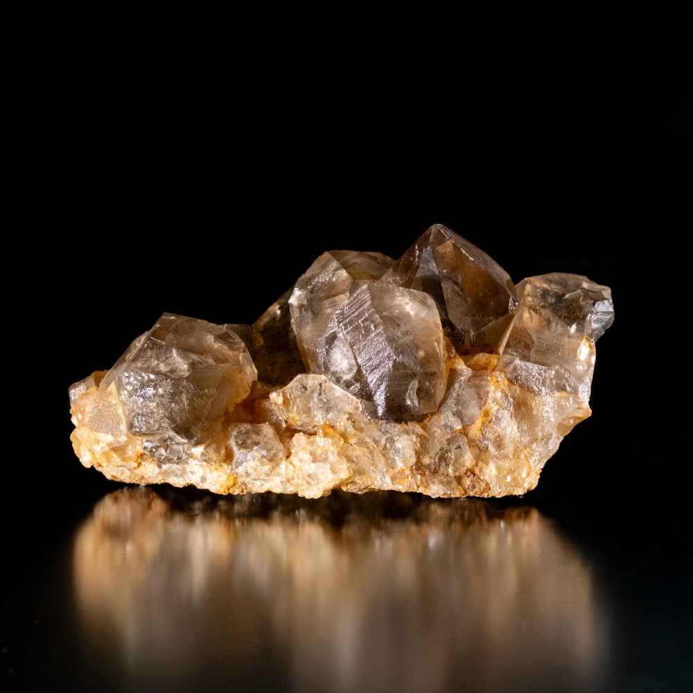 【一点物】 ヒマラヤ水晶原石 【142.5g】スモーキー・クラスター・バーコード2枚目の説明写真です