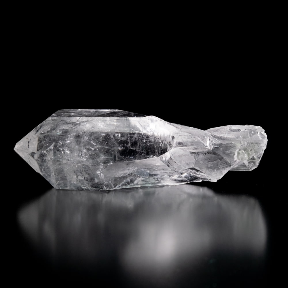 【一点物】 ヒマラヤ水晶原石 【212.5g】透明・クラック・ゲートウェイ・セルフヒールド・レコードキーパー・バーコード2枚目の説明写真です