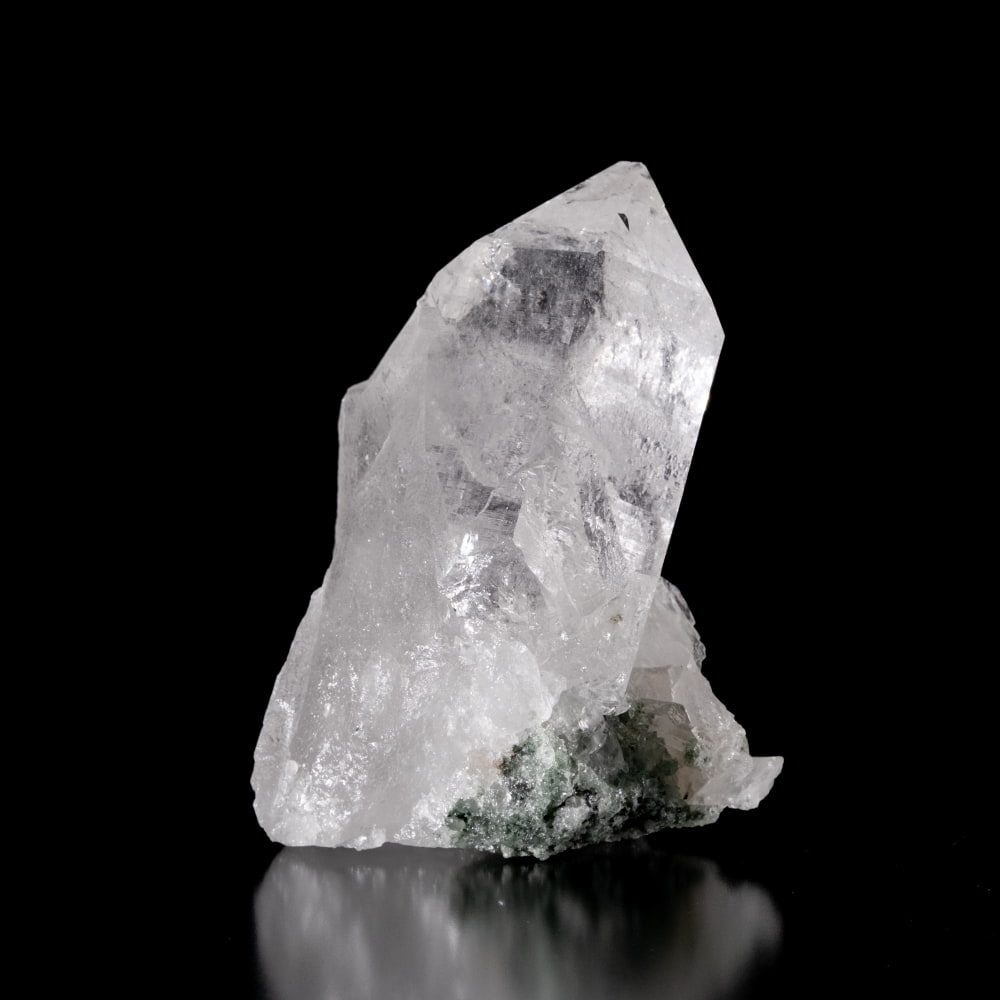 【一点物】 ヒマラヤ水晶原石 【284.5g】透明・クローライト・ゲートウェイ・セルフヒールド・バーコード・レインボー2枚目の説明写真です