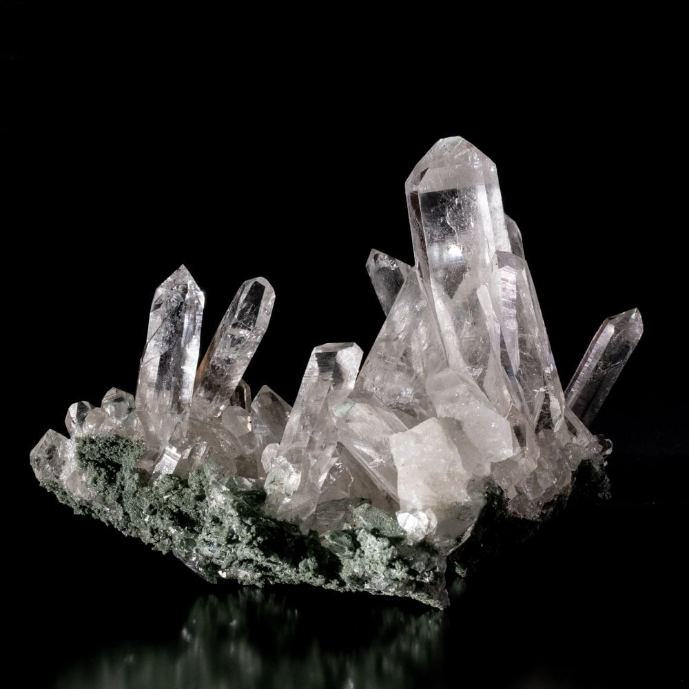 【一点物】 ヒマラヤ水晶原石 【2778g】透明・クラック・クラスター2枚目の説明写真です