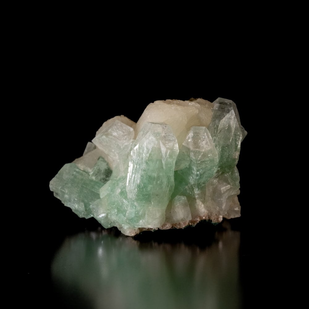 【一点物】グリーンアポフィライト原石 【89.5g】稀少石1枚目の説明写真です