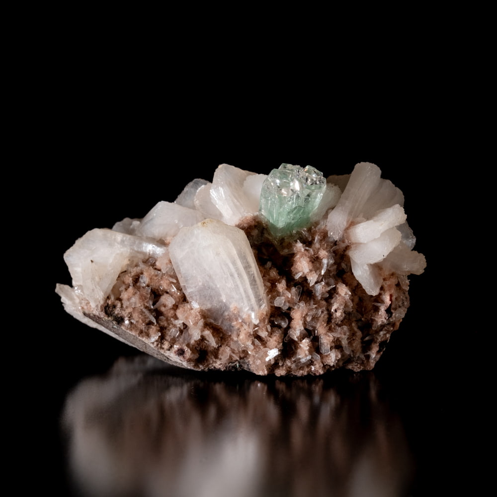 【一点物】グリーンアポフィライト原石 【102g】稀少石1枚目の説明写真です