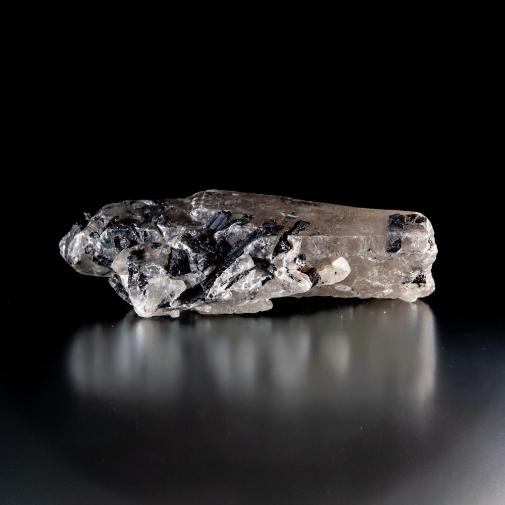 【一点物】スリランカ産トルマリンインクォーツ 【247.5g】稀少石1枚目の説明写真です