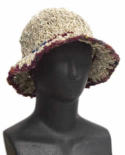 マクリブリムヘンプハット