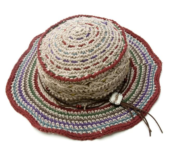 ヘンプとコットンのハット