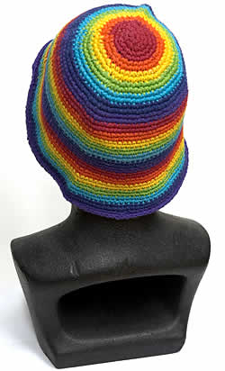 虹色コットンハット2-\