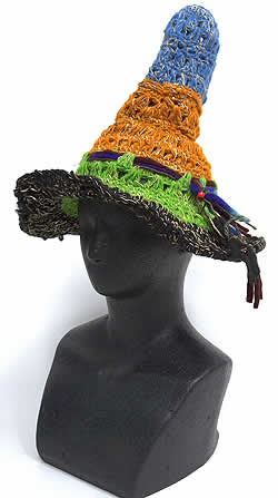 ヘンプ＆ウールロングハット