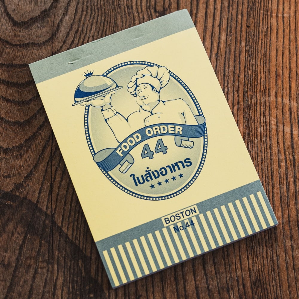 タイの注文票 メモ帳やTODOリストに！ オーダー表の個別写真