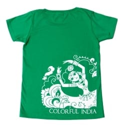 カラフルインディアTシャツの個別写真