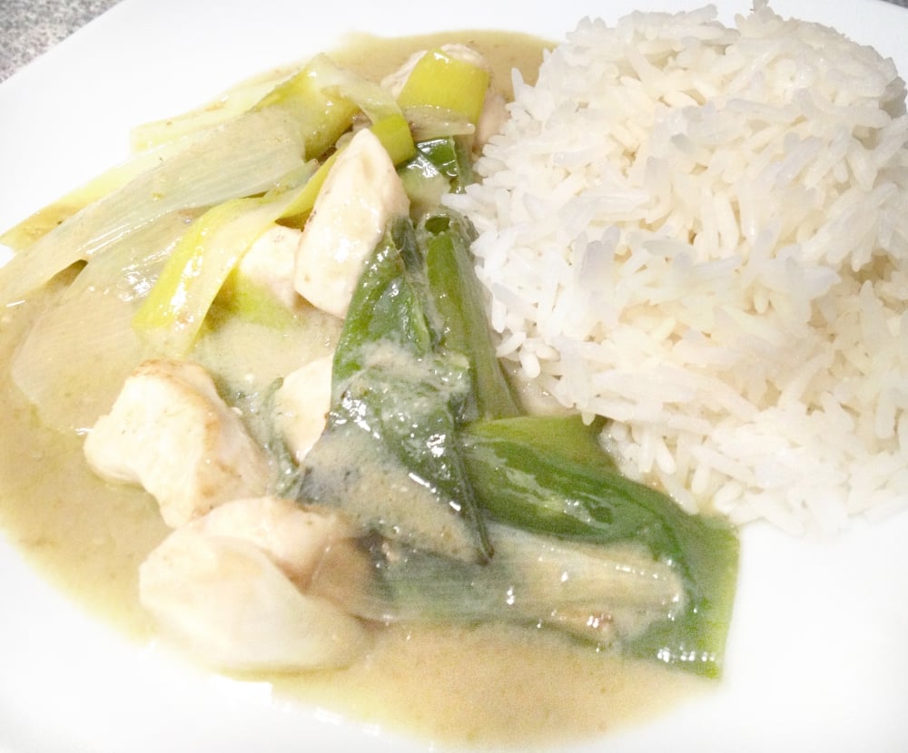 タイ風グリーンカレーのレシピ - ティラキタレシピ