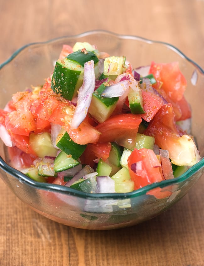 インドのスプラウトサラダのレシピ