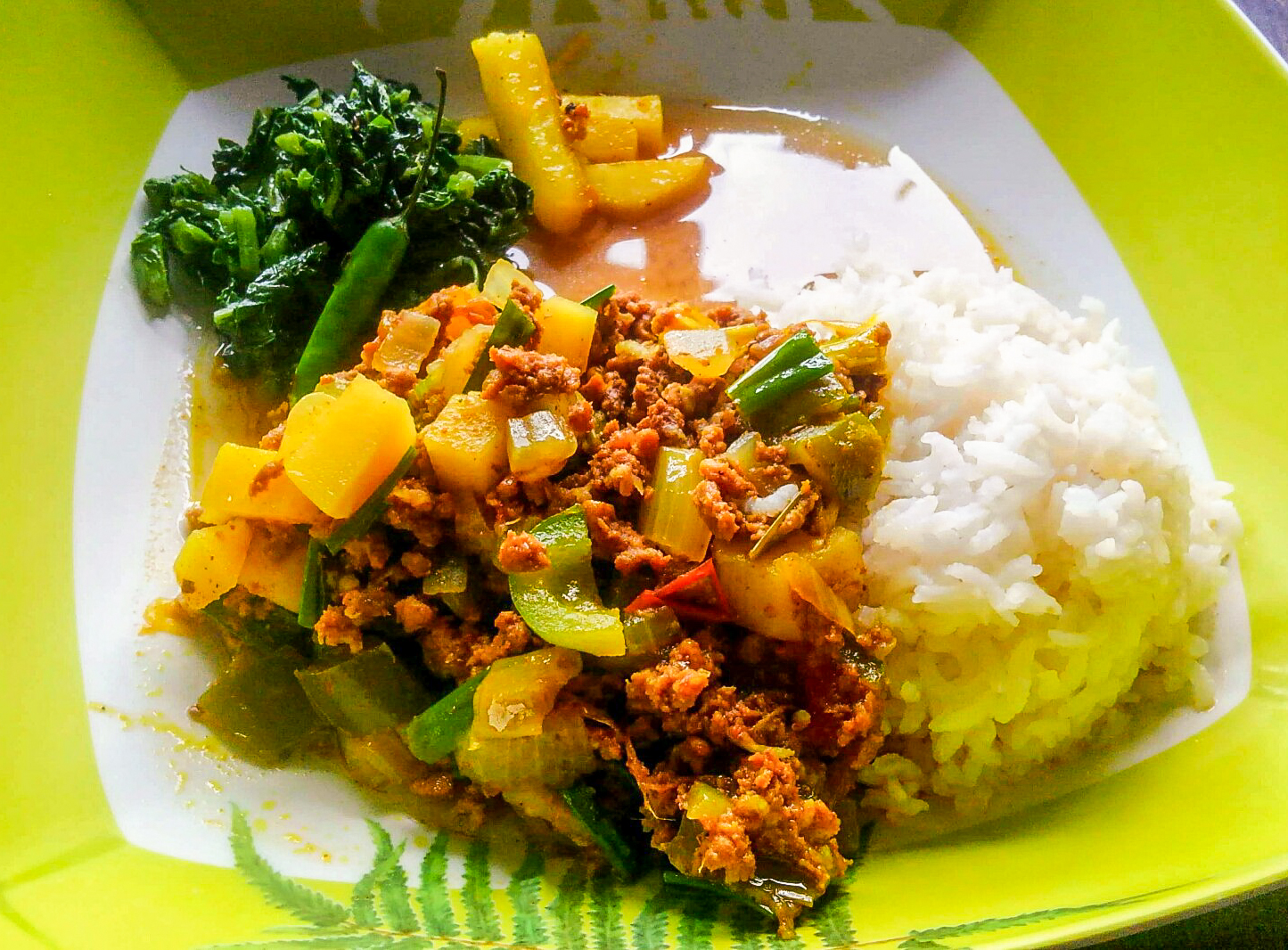 Buff(水牛)のキーマカレーの写真