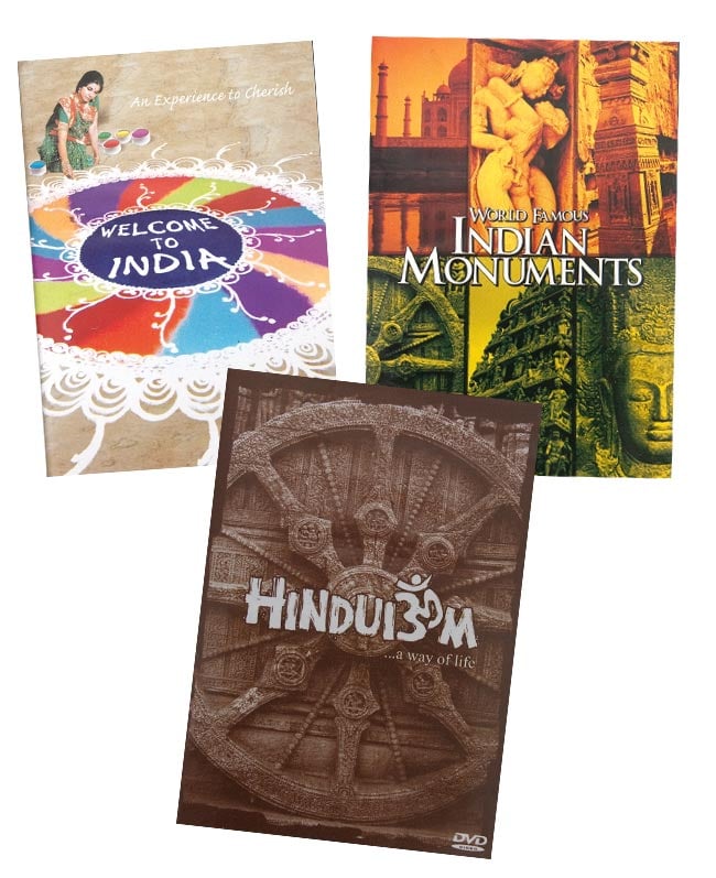 Heritage of India[DVD 3枚組] 3 - 中にはこの3本が入っています
