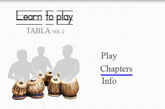 Learn to Play Tabla Vol. 3- タブラの教則DVD 3 - 