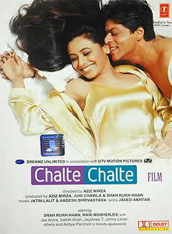 DVD Chalte Chalte インド映画