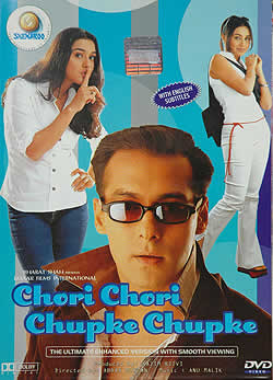 DVD chori chori chupke chupke インド映画