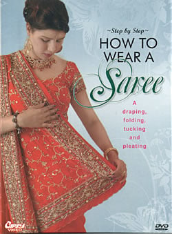 Step by Step How to Wear a Saree - サリーの着付けチュートリアルDVD(DVD-918)