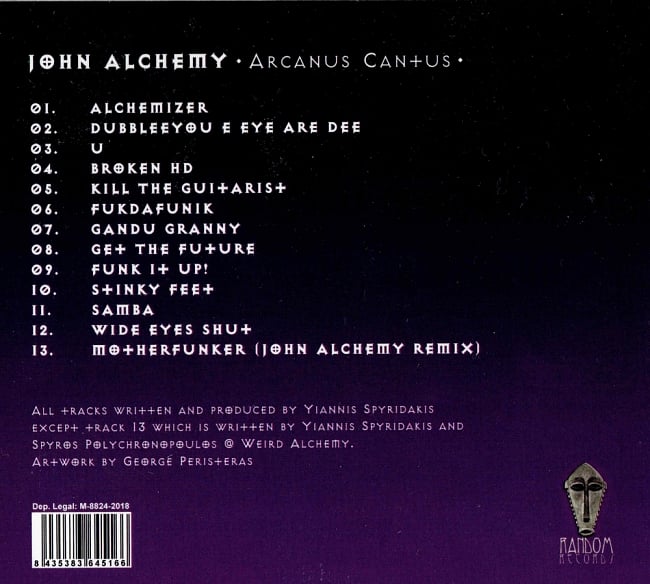 John Alchemy - Arcanus Cantus[CD] 2 - 