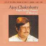 Ajoy　Chakraborty-Ragas Bihag,Pahadi & Bhairaviの商品写真