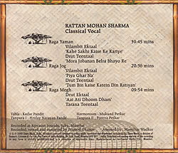 Dharahar Rattan Mohan Sharma - サブ2